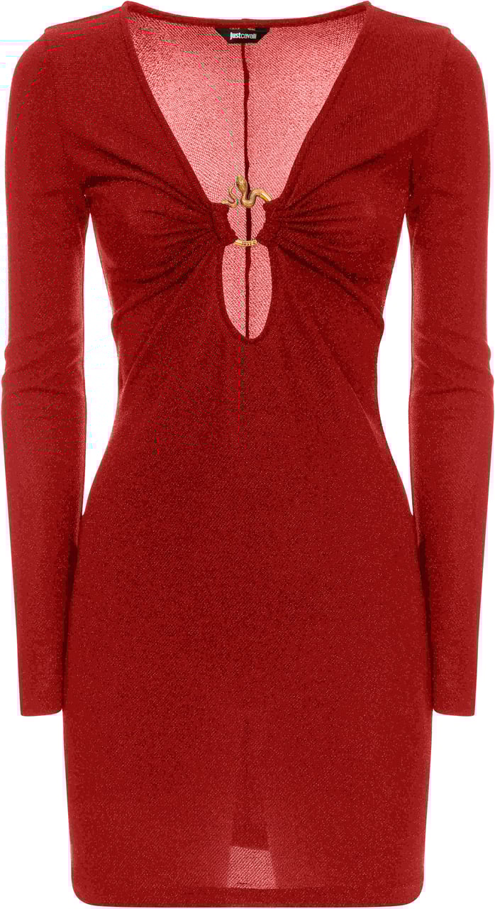 Just Cavalli Dresses Red Rood