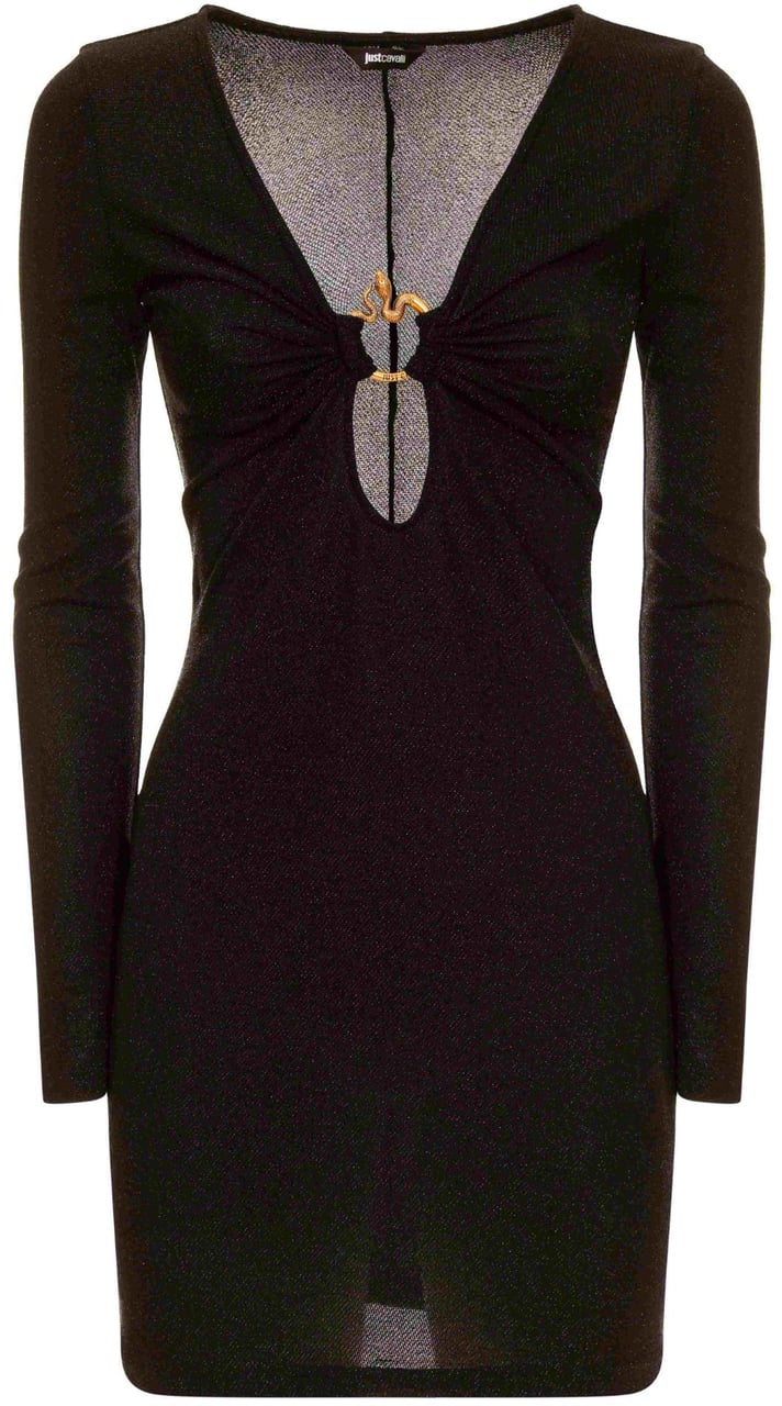 Just Cavalli Dresses Black Zwart