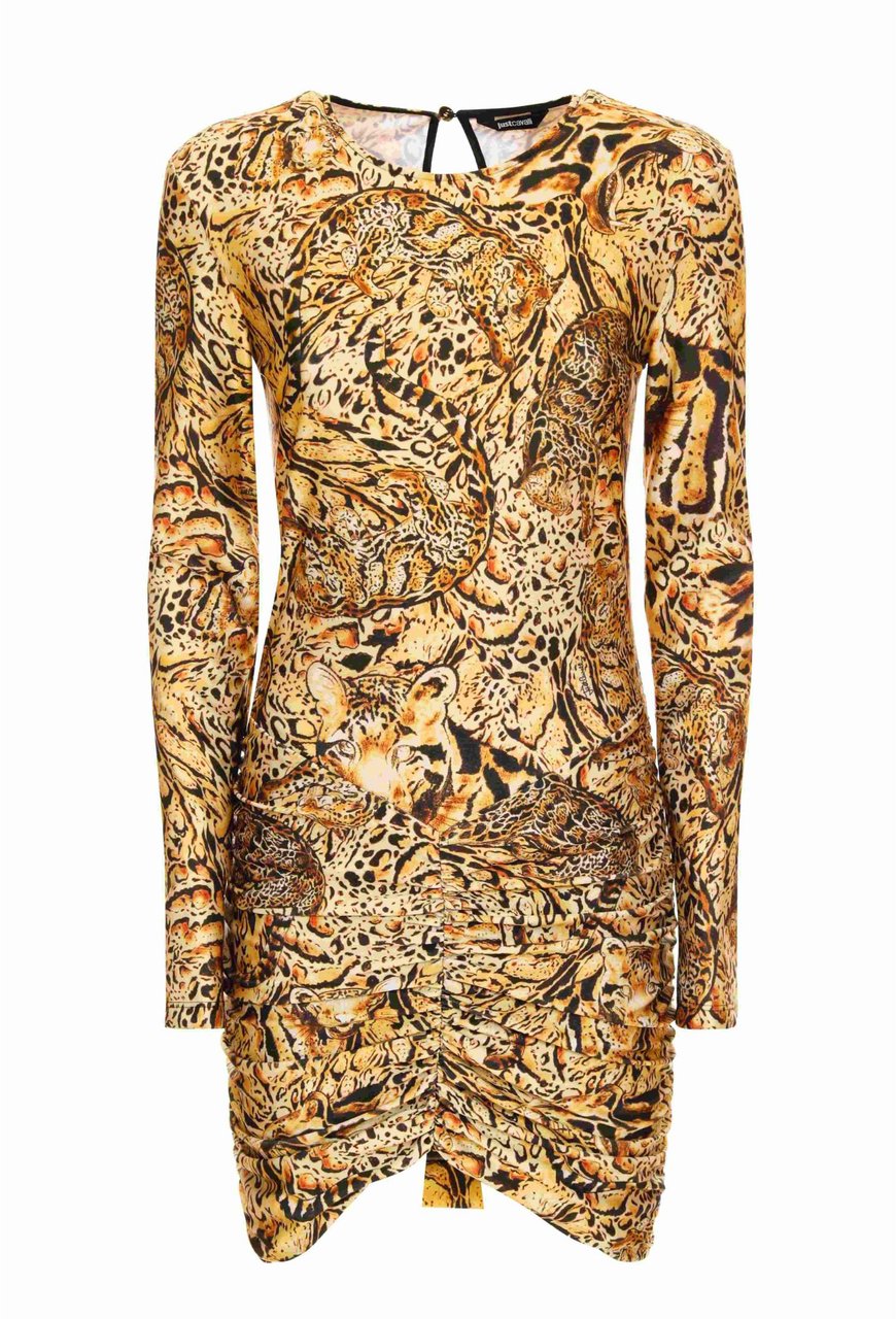 Just Cavalli Dresses Yellow Geel