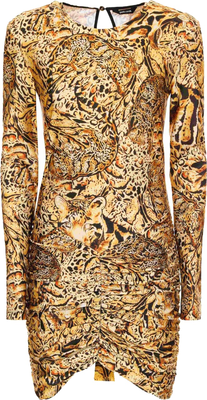 Just Cavalli Dresses Yellow Geel