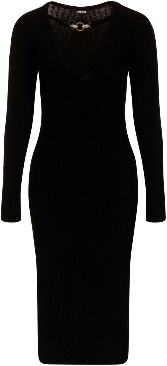 Just Cavalli Dresses Black Zwart