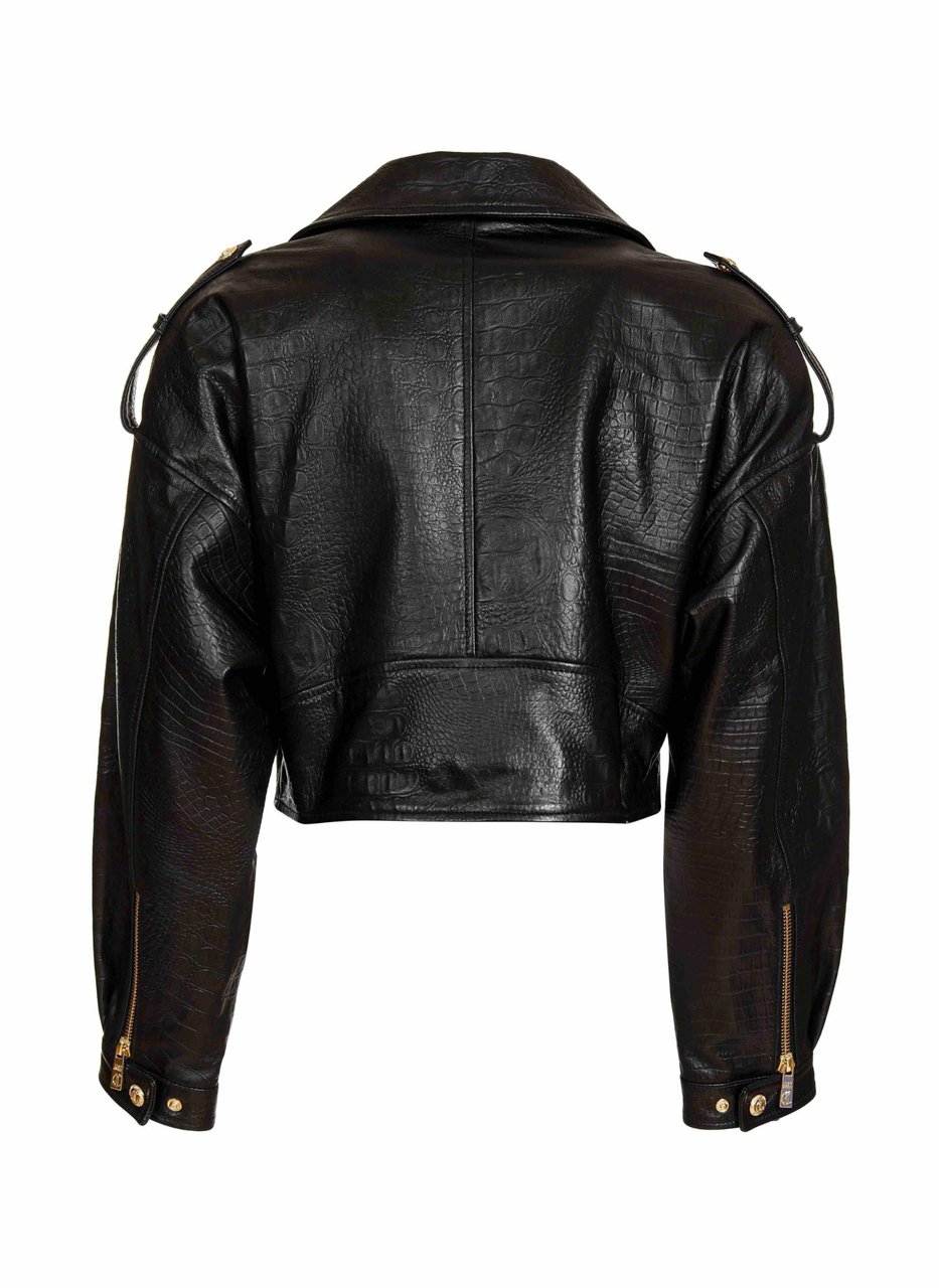 Just Cavalli Coats Black Zwart