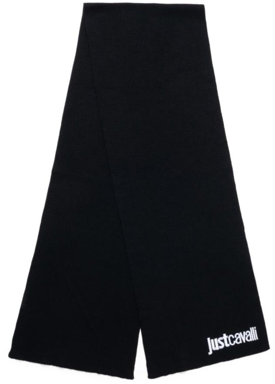 Just Cavalli Scarfs Black Zwart