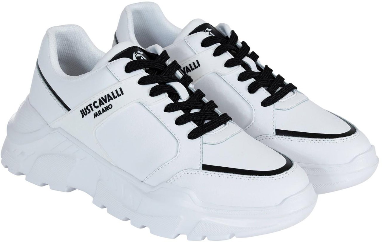 Just Cavalli Sneakers White Wit