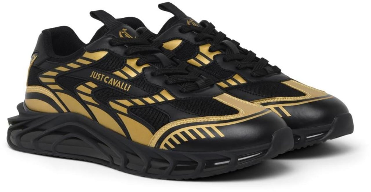 Just Cavalli Sneakers Black Zwart