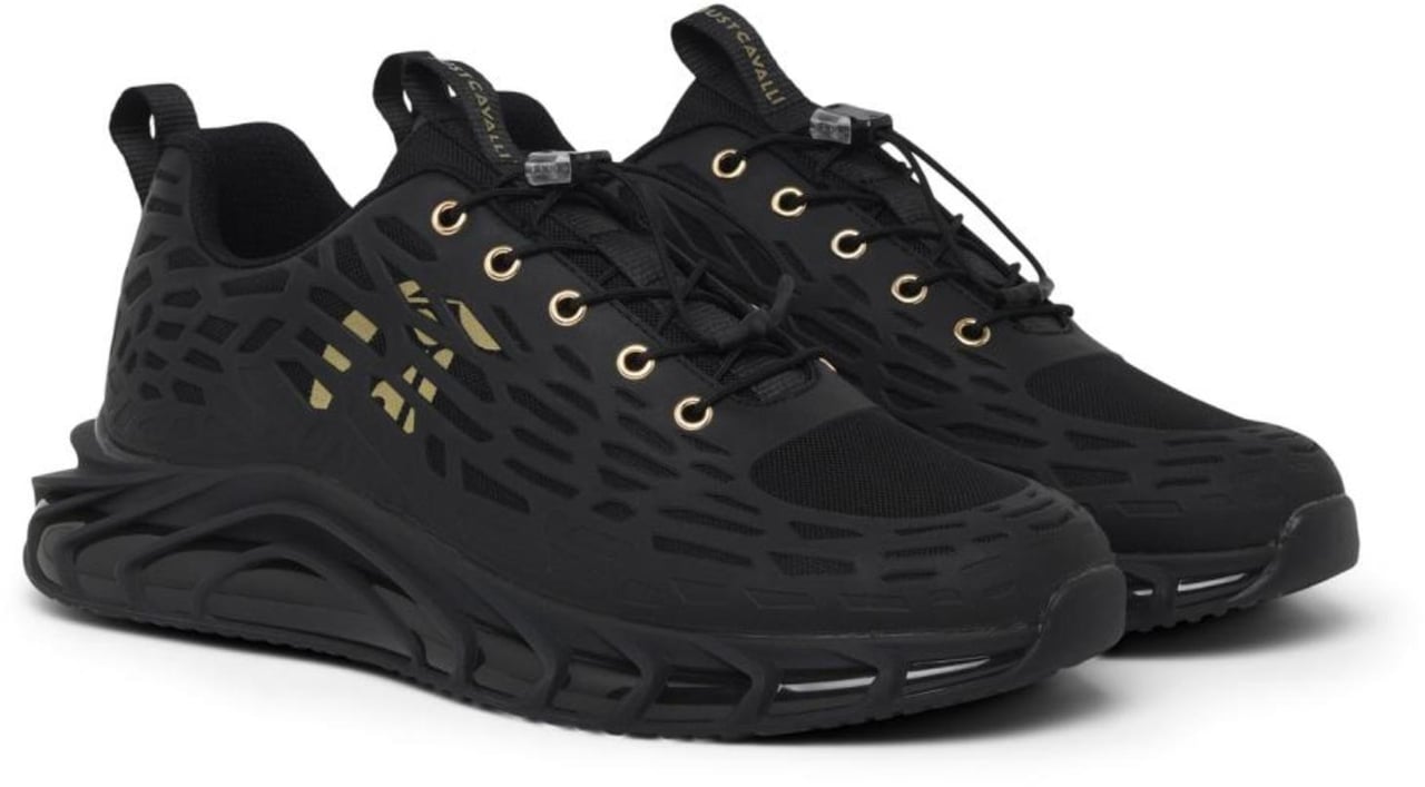 Just Cavalli Sneakers Black Zwart