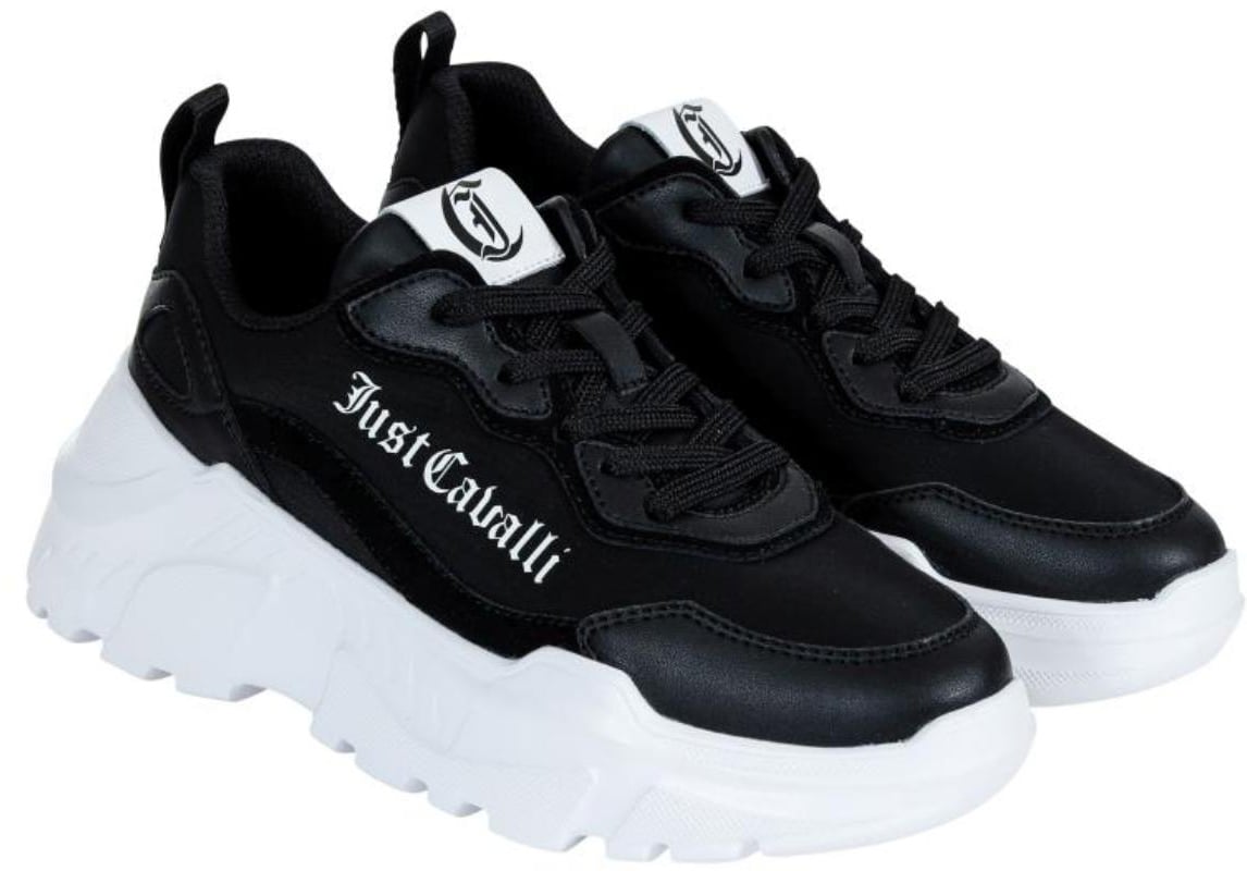 Just Cavalli Sneakers Black Zwart