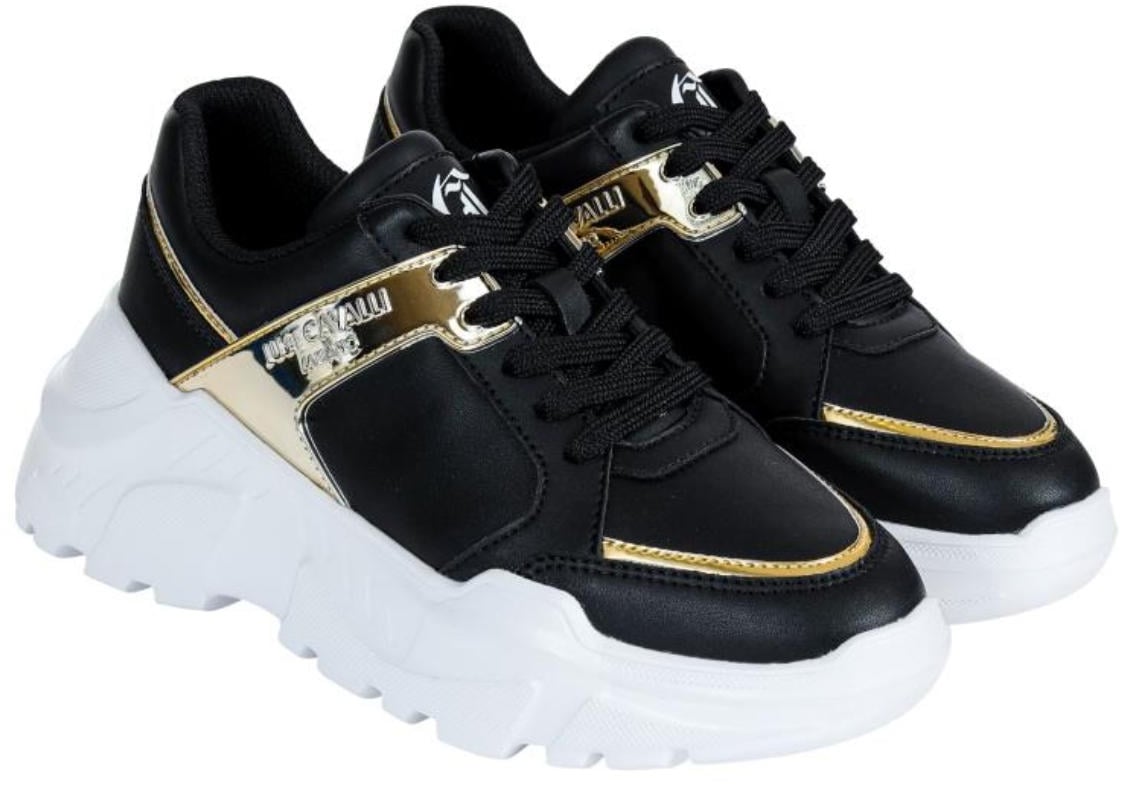 Just Cavalli Sneakers Black Zwart