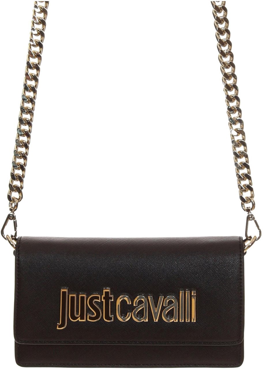 Just Cavalli Wallets Black Zwart