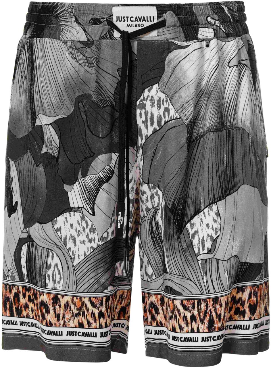 Just Cavalli Shorts Grey Grijs