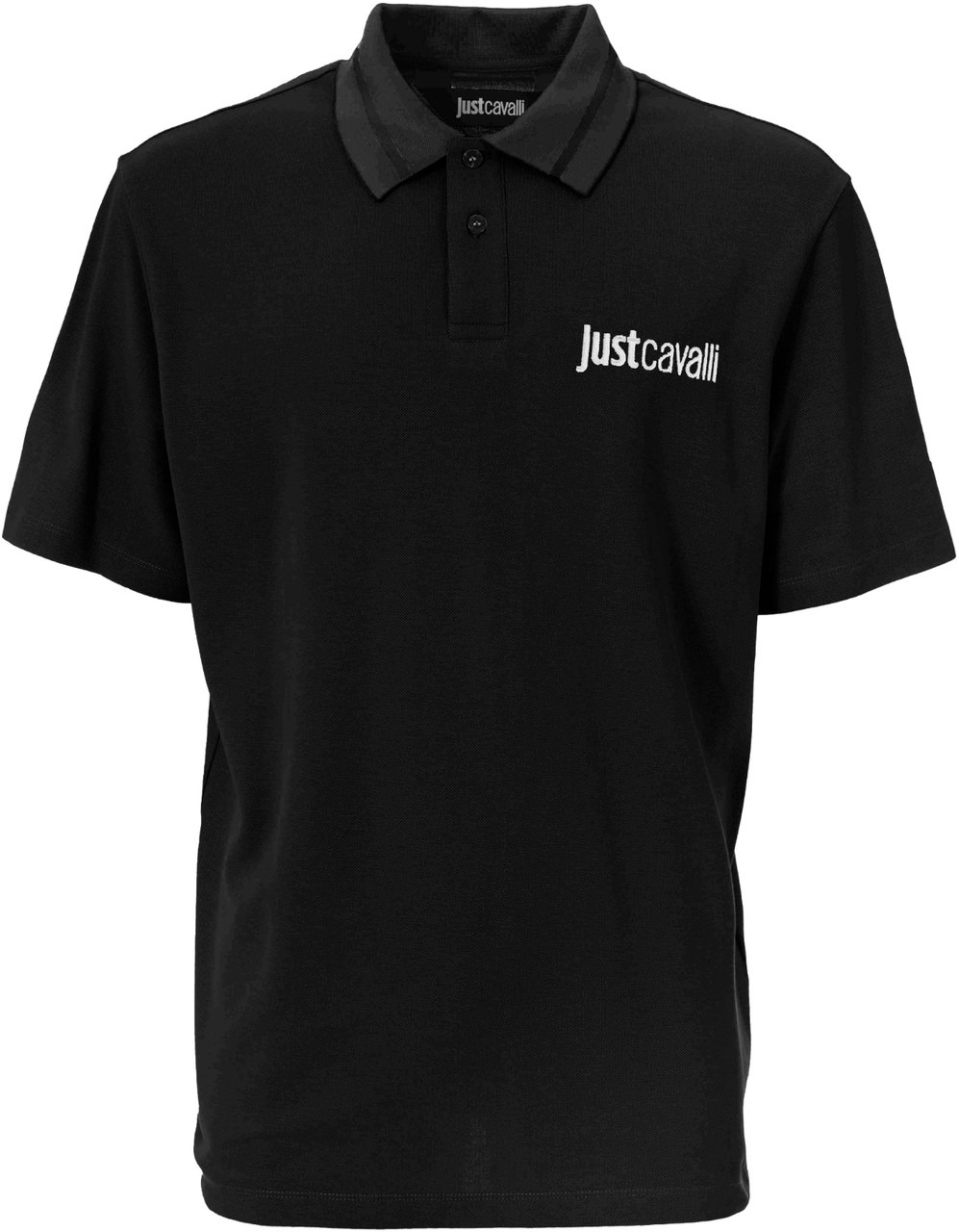 Just Cavalli T-Shirts And Polos Black Zwart
