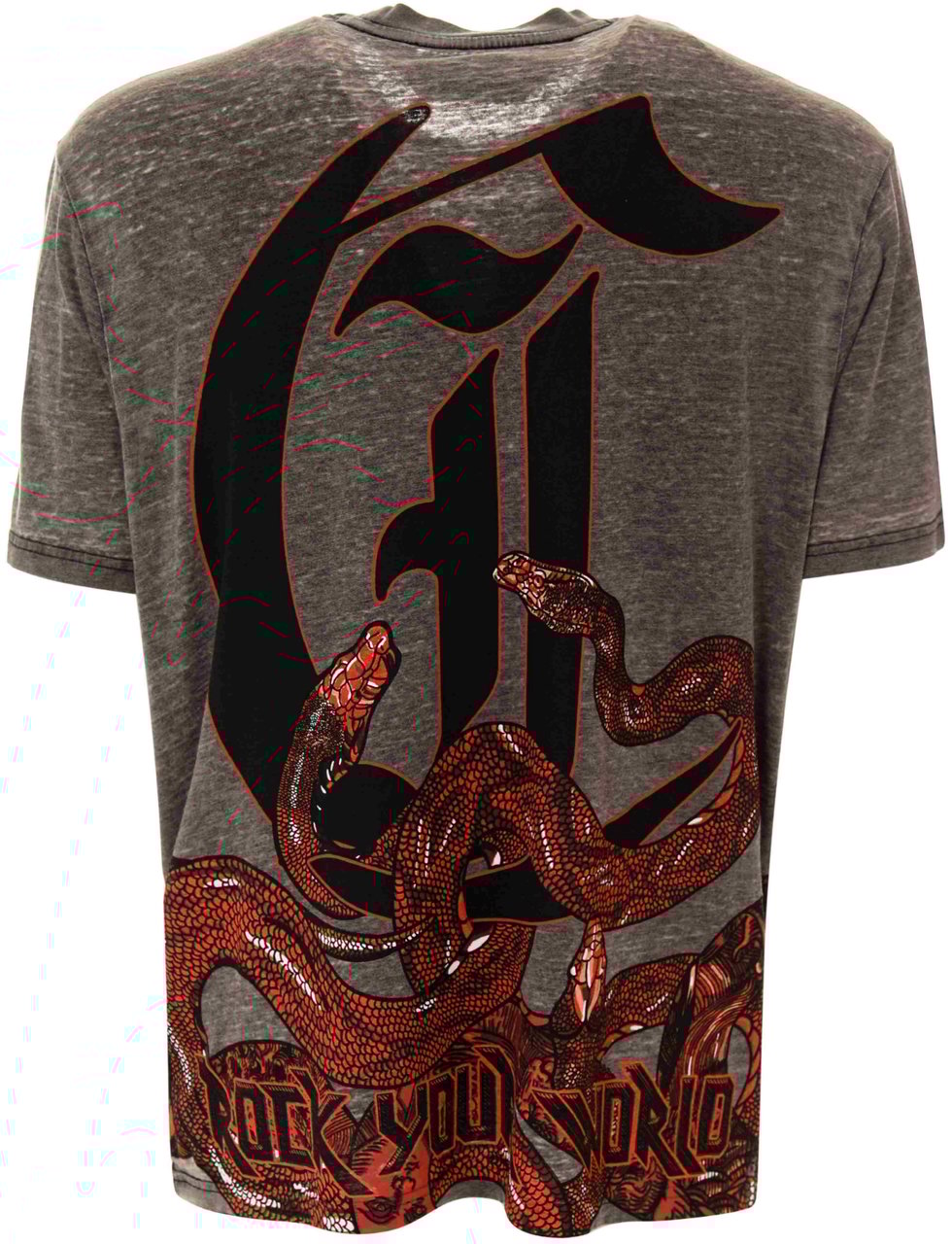Just Cavalli T-Shirts And Polos Grey Grijs