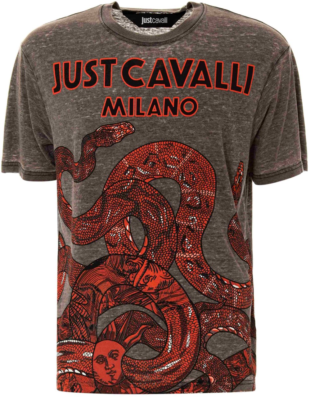Just Cavalli T-Shirts And Polos Grey Grijs