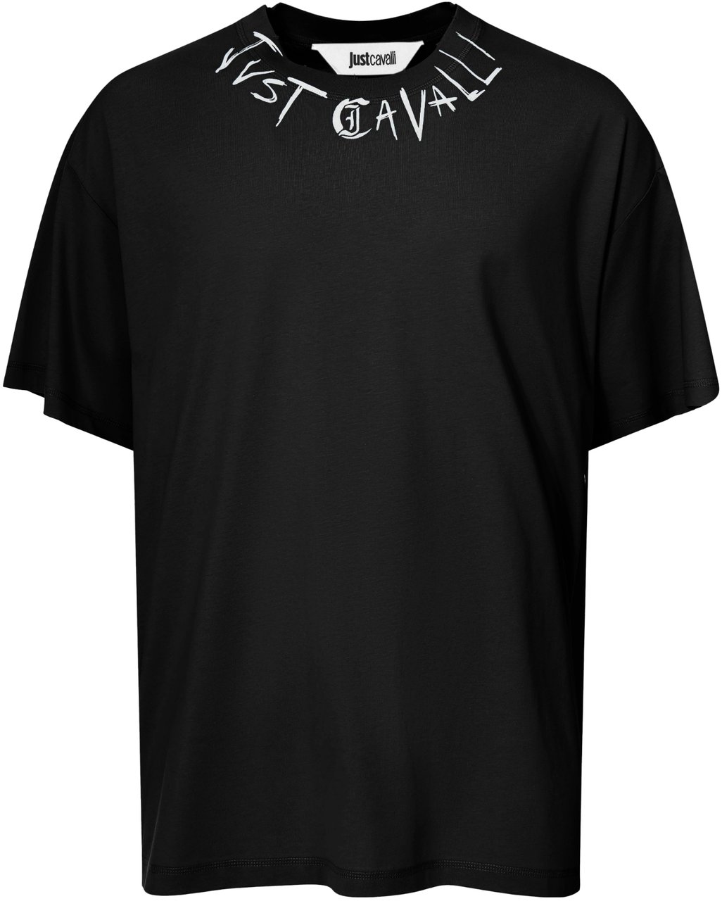 Just Cavalli T-Shirts And Polos Black Zwart