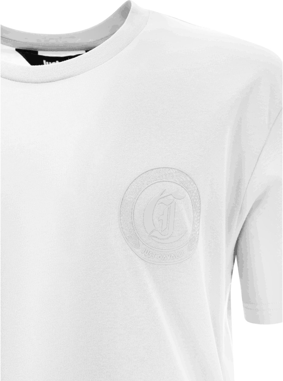 Just Cavalli T-Shirts And Polos White Wit