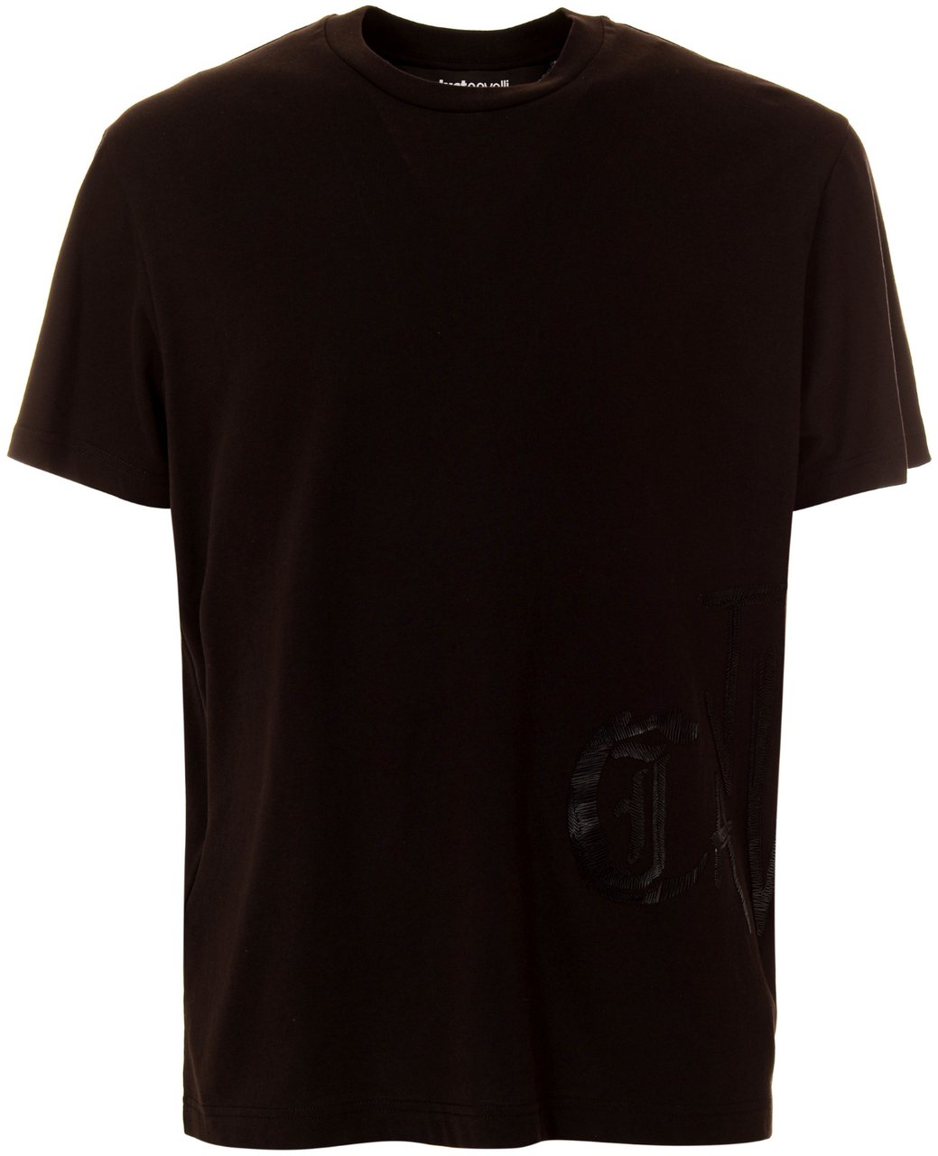 Just Cavalli T-Shirts And Polos Black Zwart