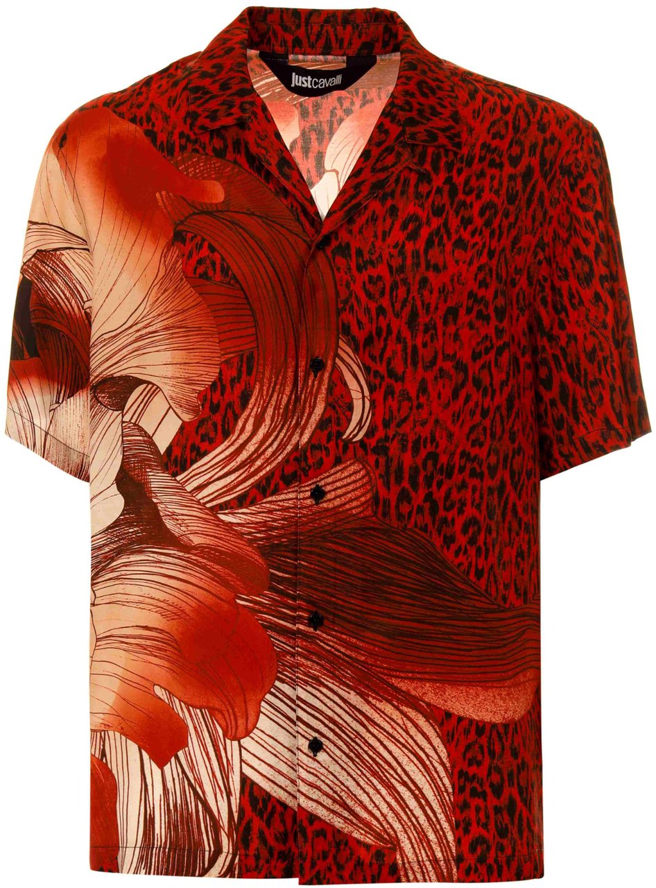 Just Cavalli Shirts Red Rood