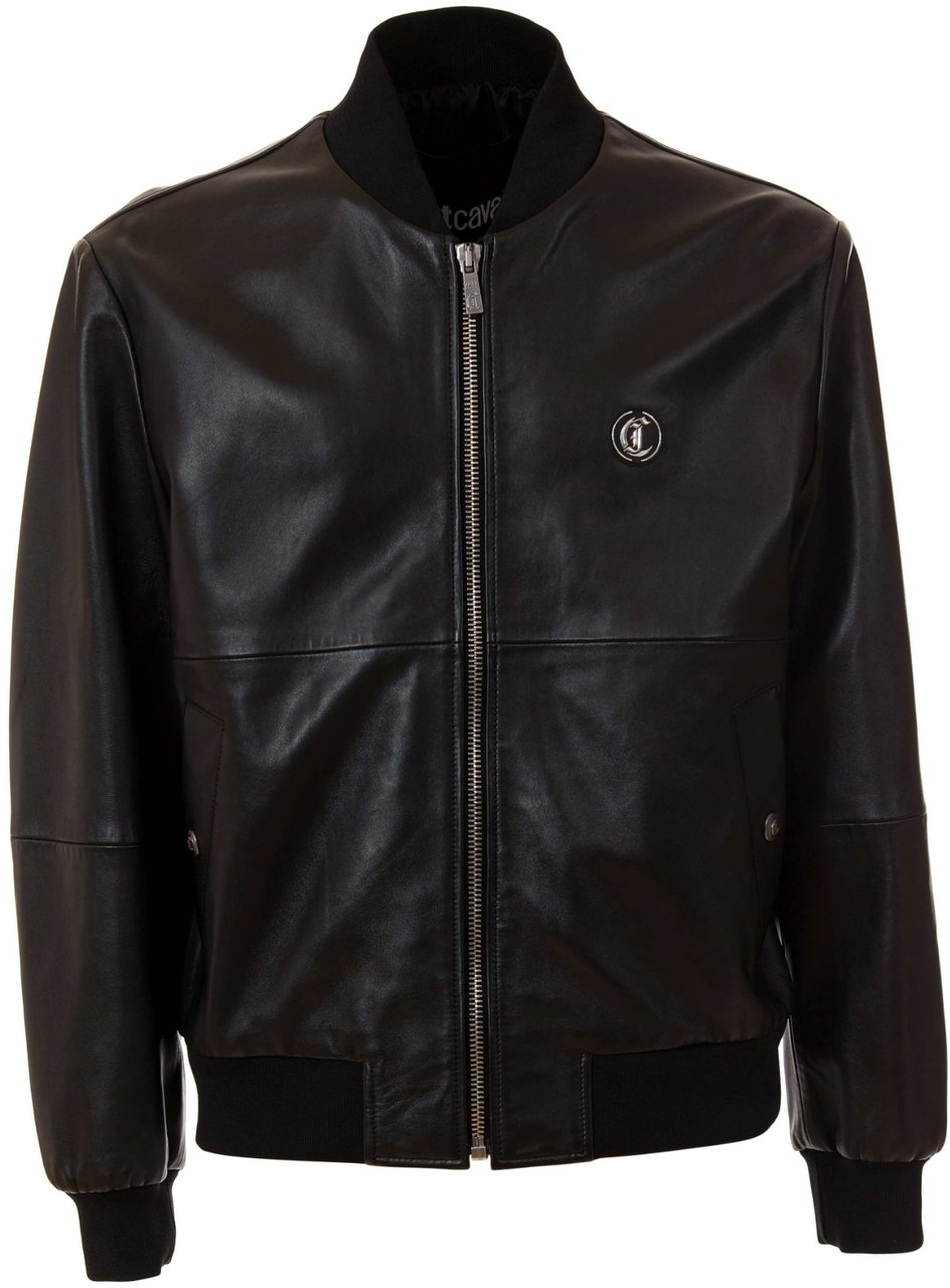 Just Cavalli Coats Black Zwart