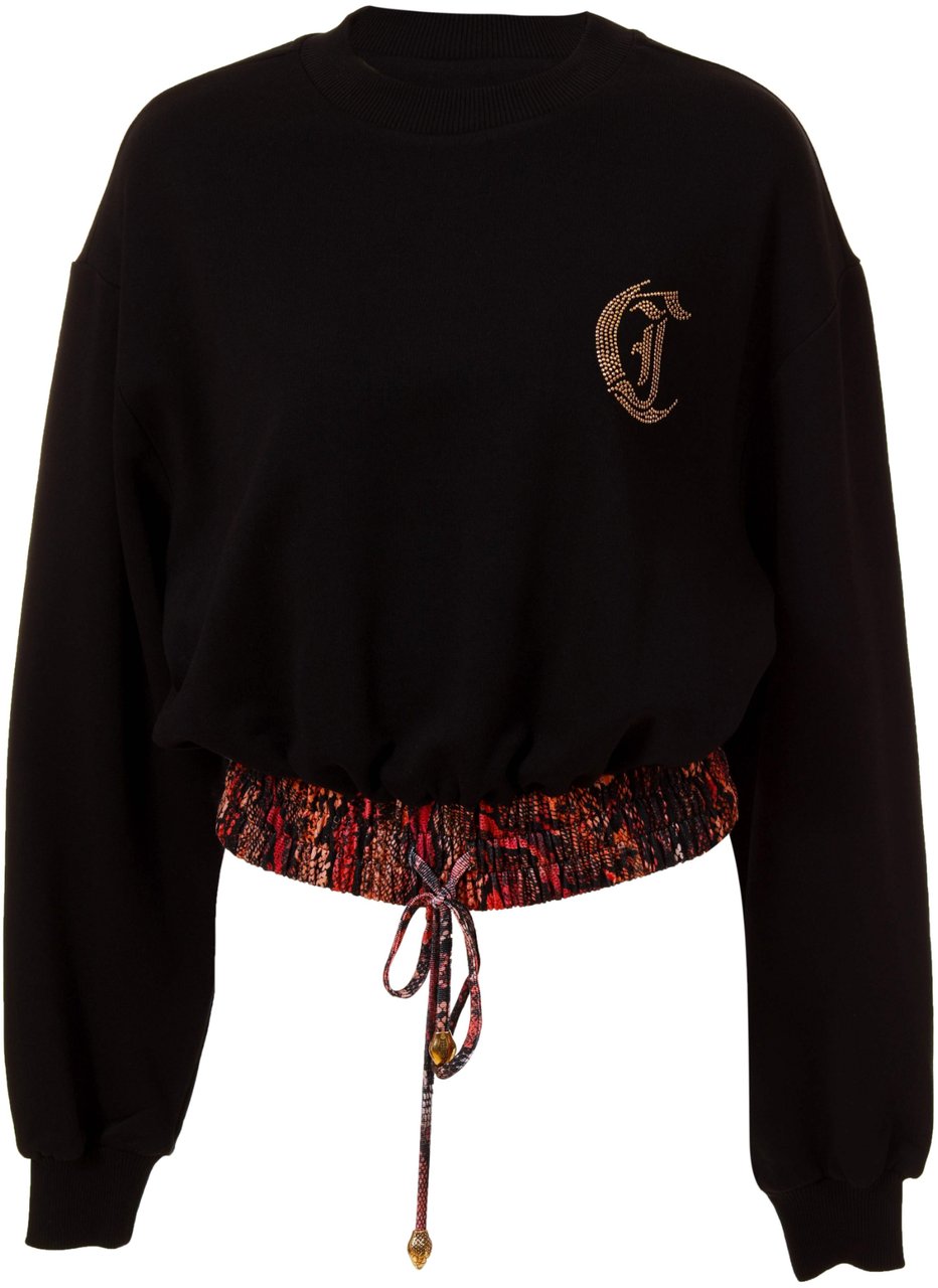 Just Cavalli Sweaters Black Zwart