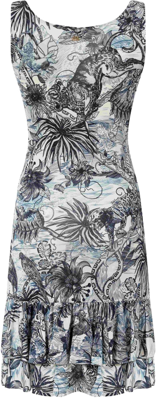 Just Cavalli Dresses Blue Blauw