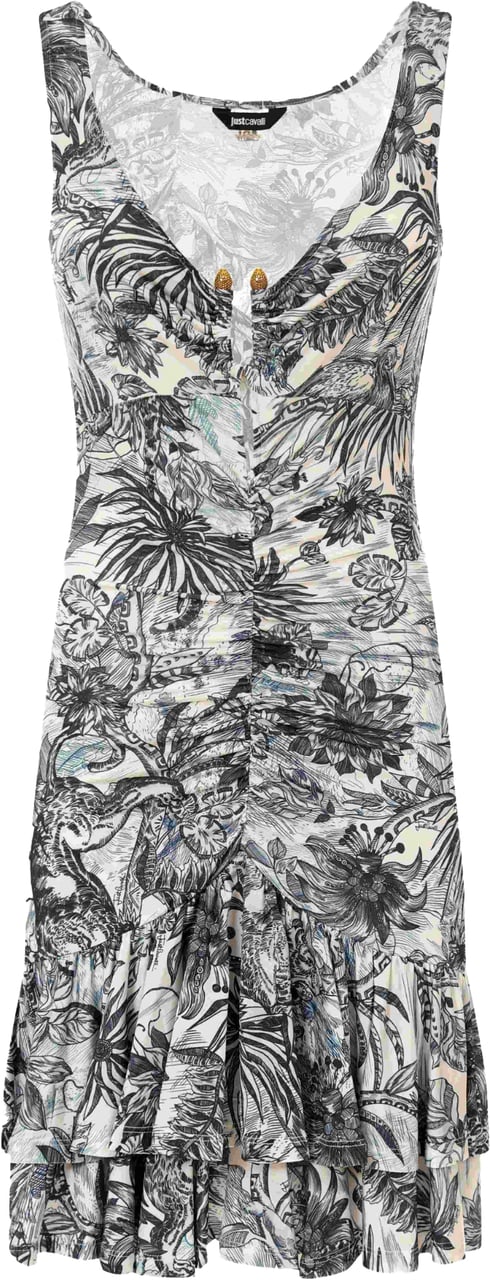 Just Cavalli Dresses Blue Blauw