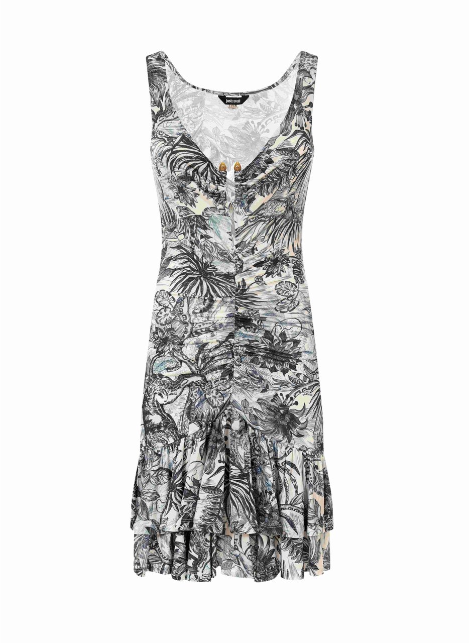 Just Cavalli Dresses Blue Blauw