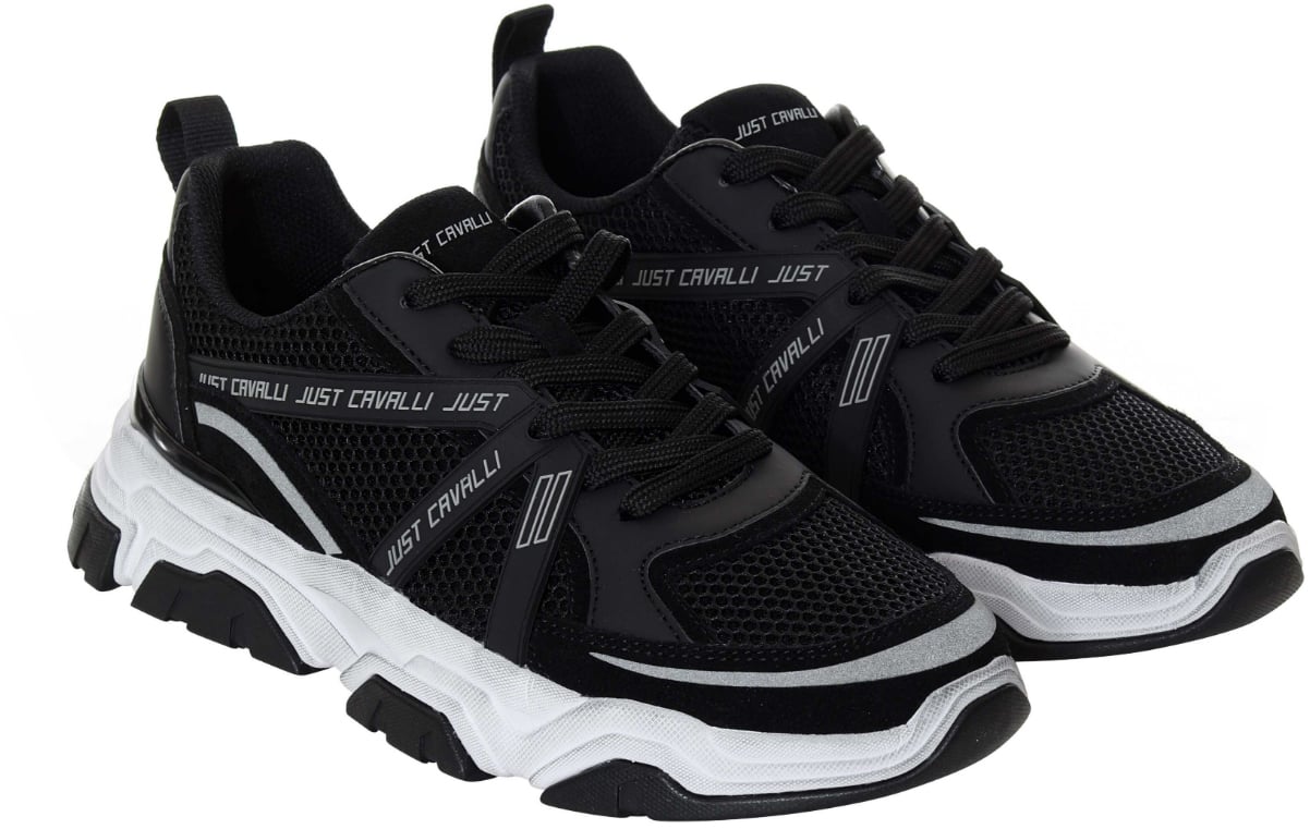 Just Cavalli Sneakers Black Zwart