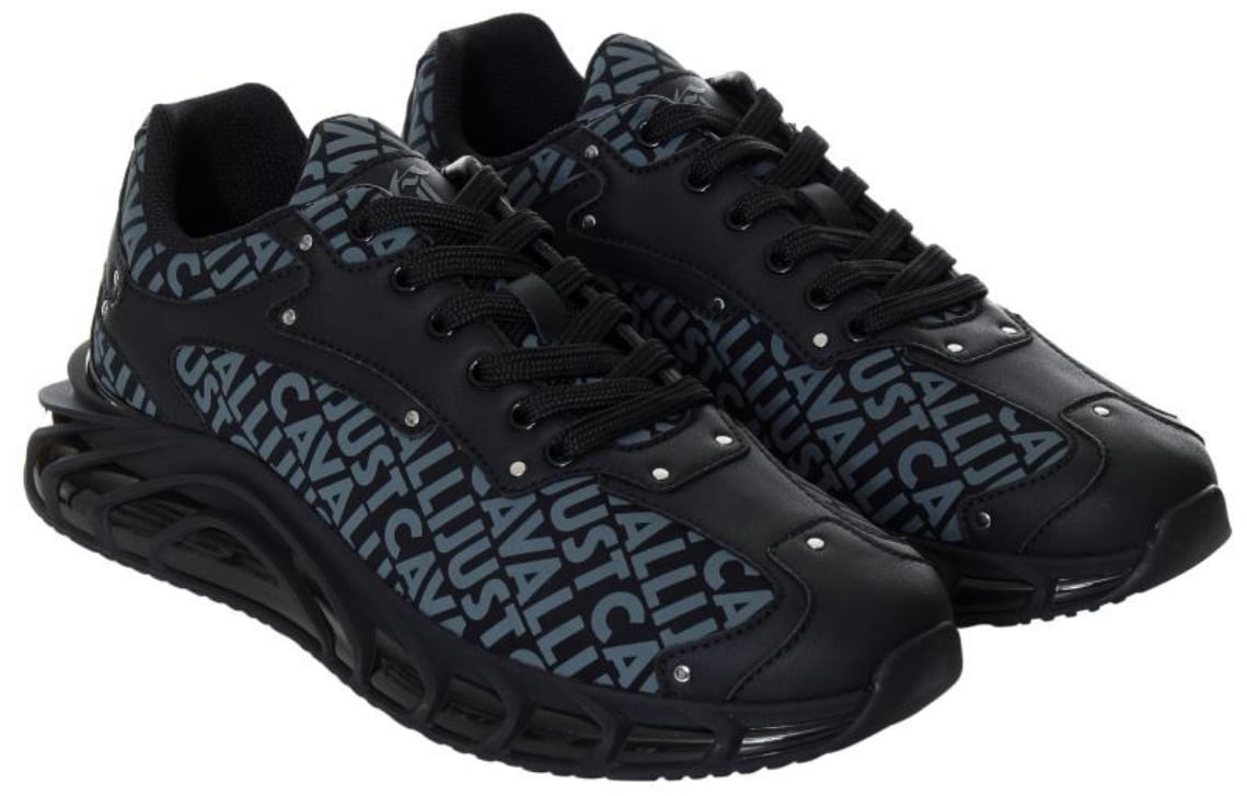 Just Cavalli Sneakers Black Zwart