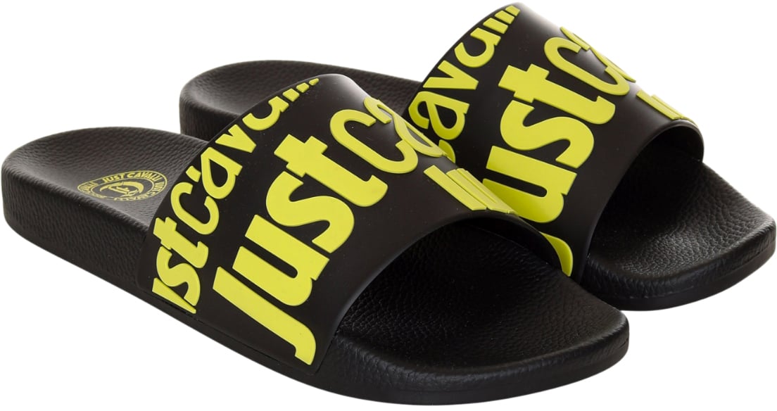 Just Cavalli Sandals Yellow Geel