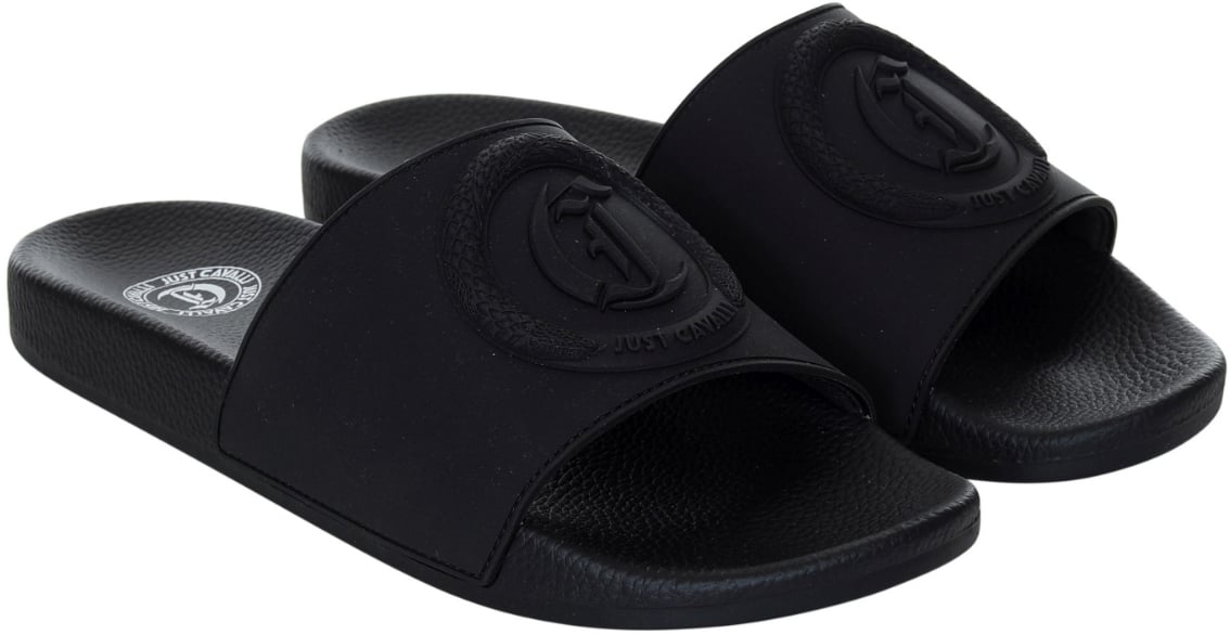 Just Cavalli Sandals Black Zwart