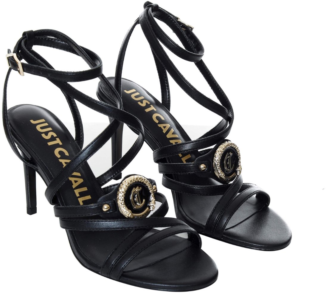 Just Cavalli Sandals Black Zwart