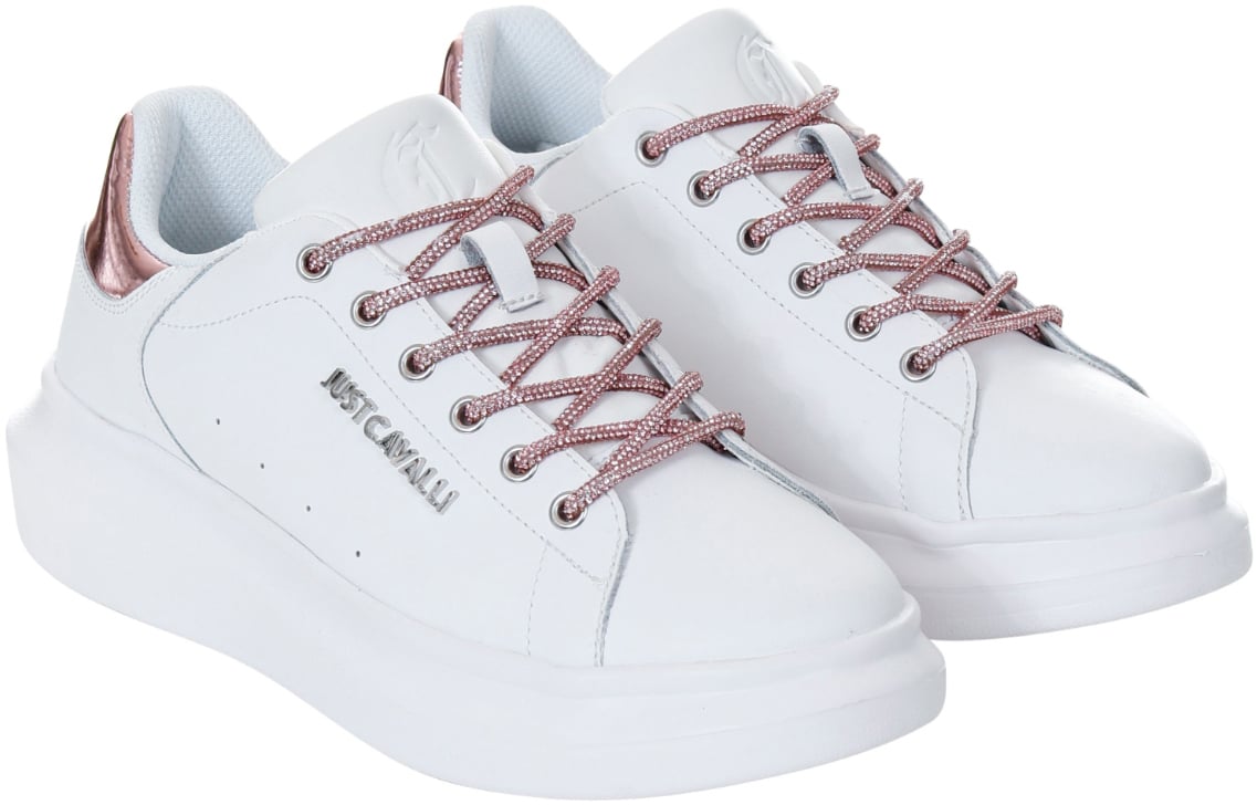Just Cavalli Sneakers White Wit
