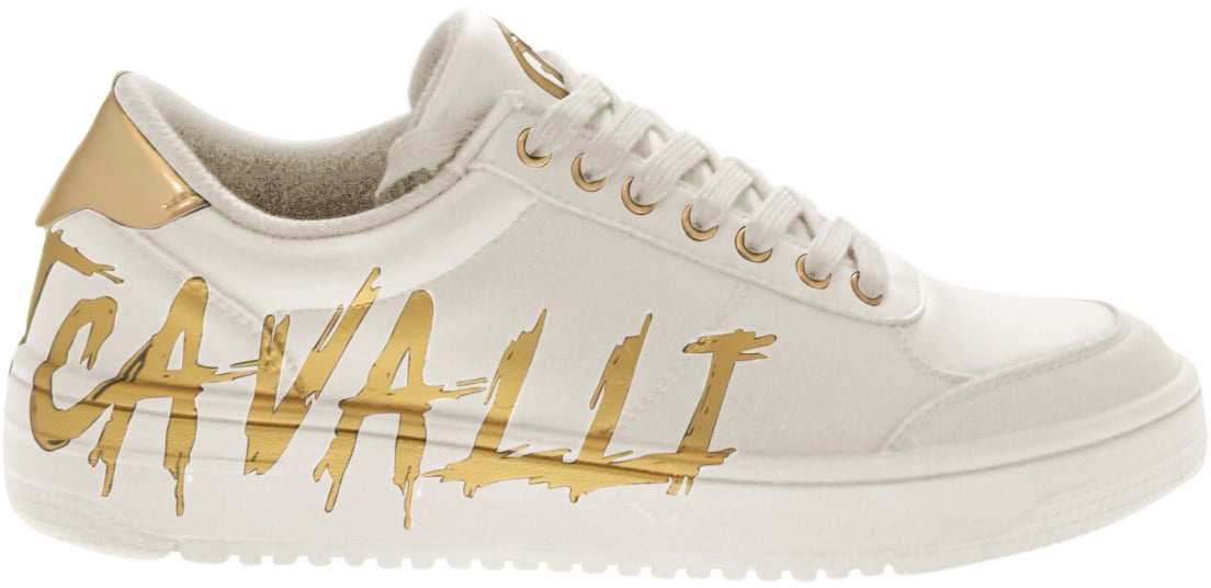Just Cavalli Sneakers White Wit