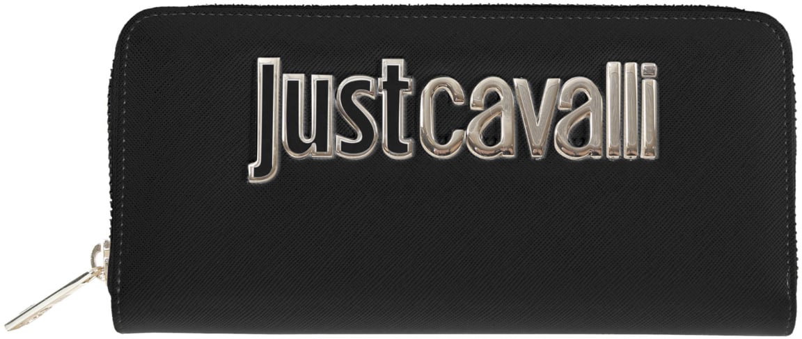 Just Cavalli Wallets Black Zwart