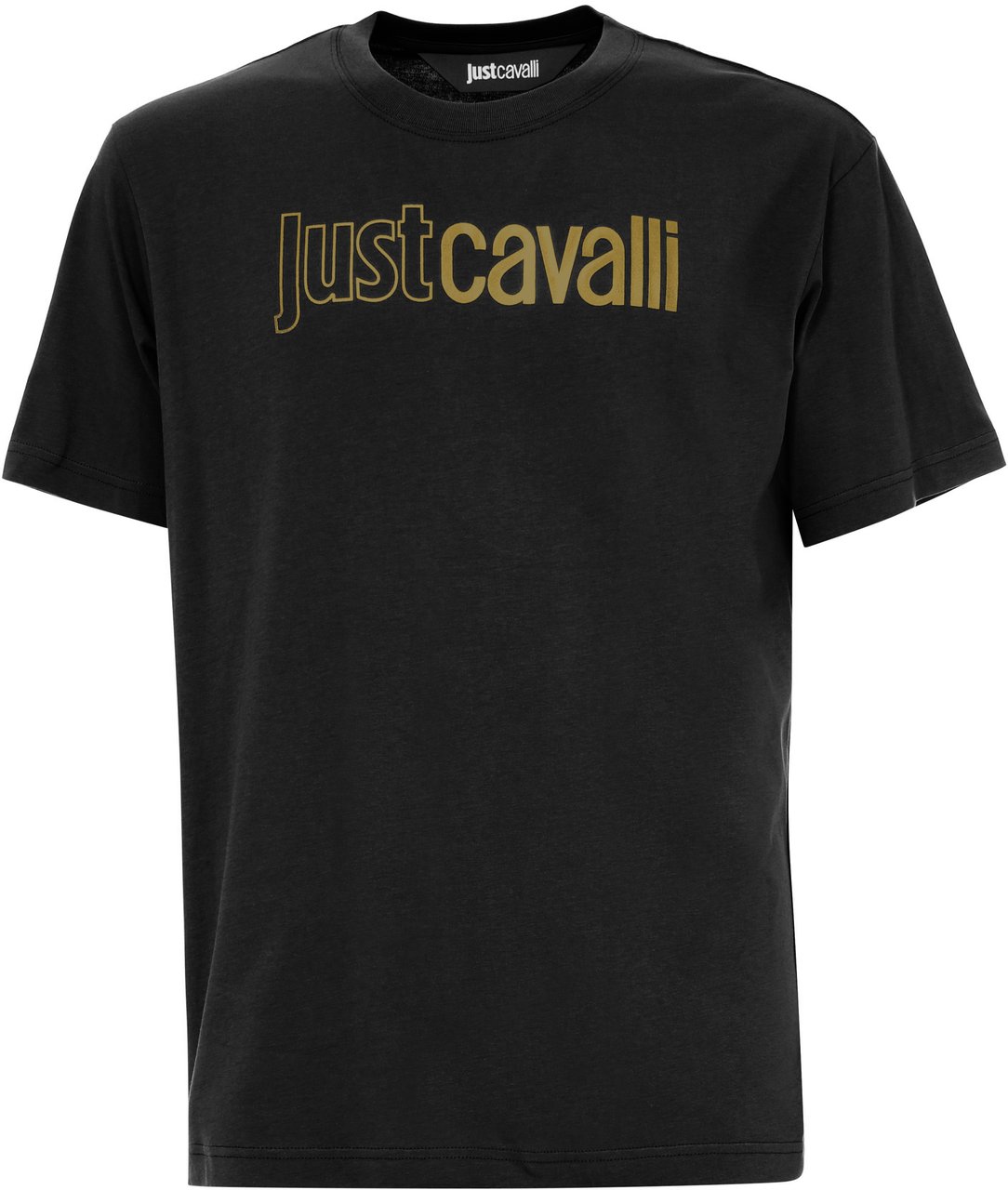 Just Cavalli T-Shirts And Polos Black Zwart