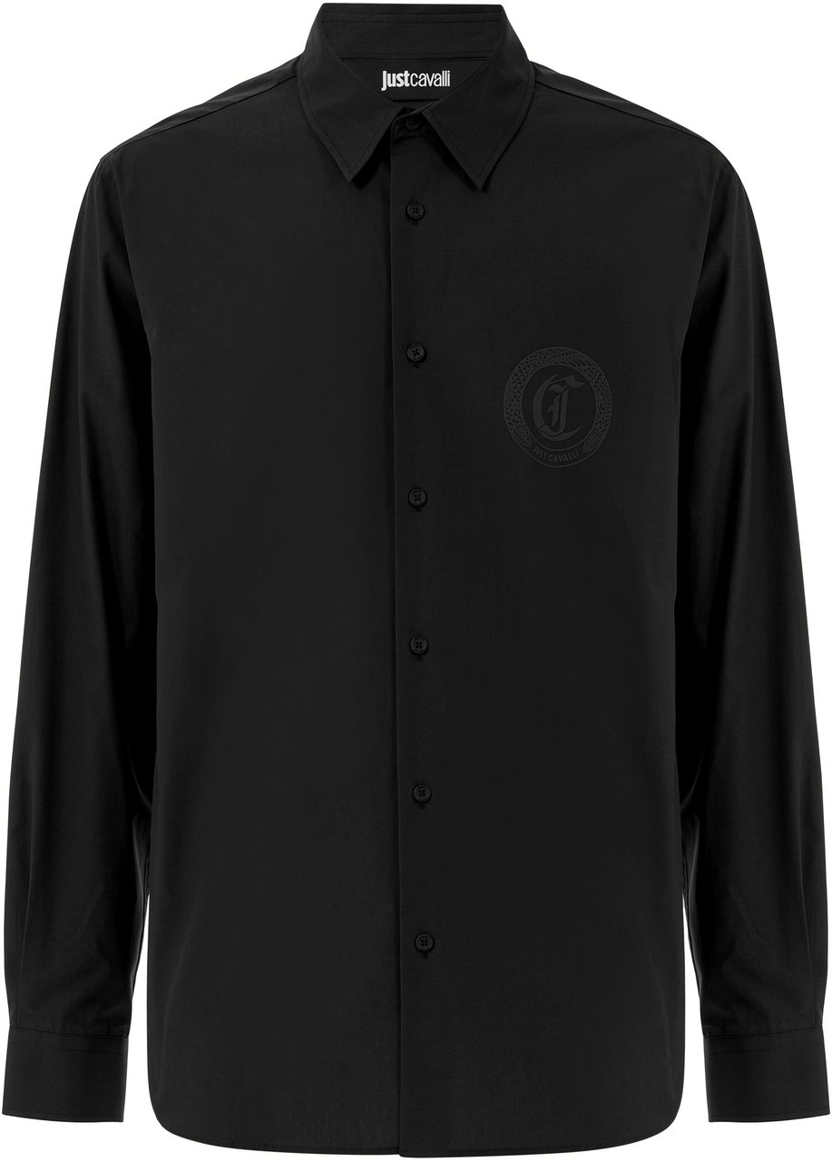 Just Cavalli Shirts Black Zwart