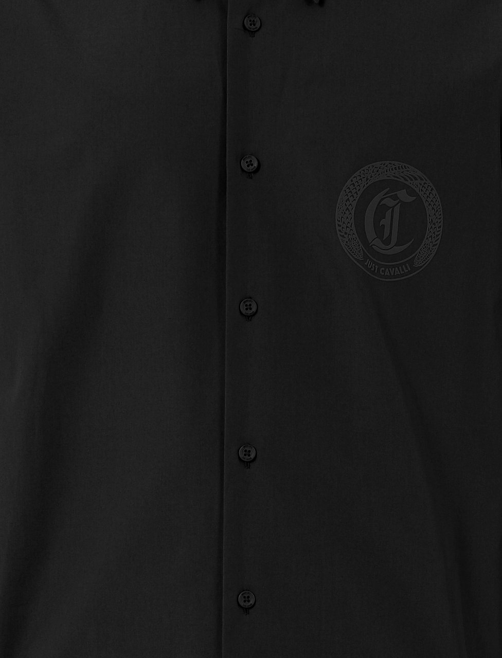 Just Cavalli Shirts Black Zwart