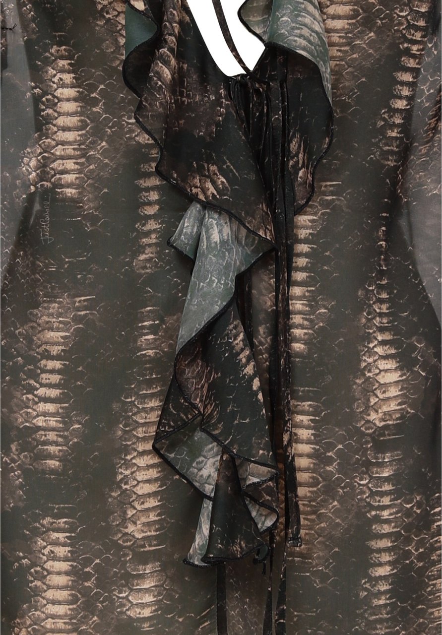 Just Cavalli Shirts Brown Bruin