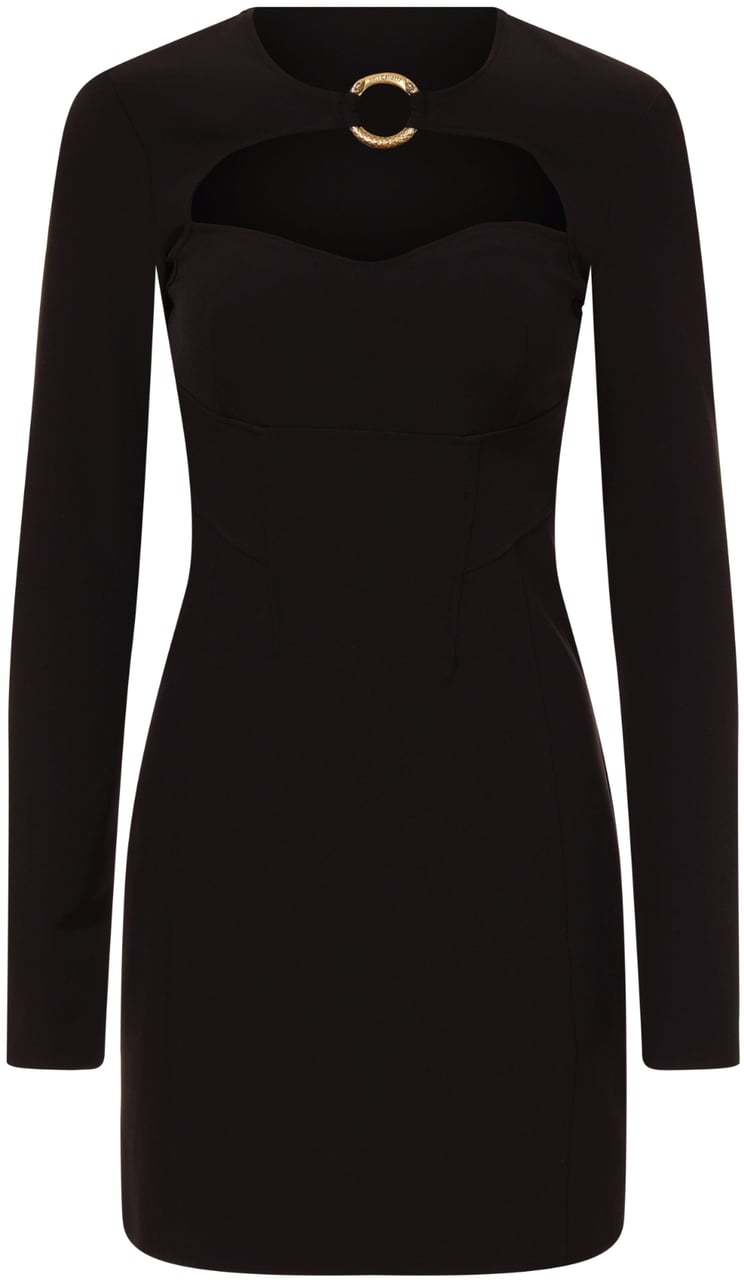 Just Cavalli Dresses Black Zwart