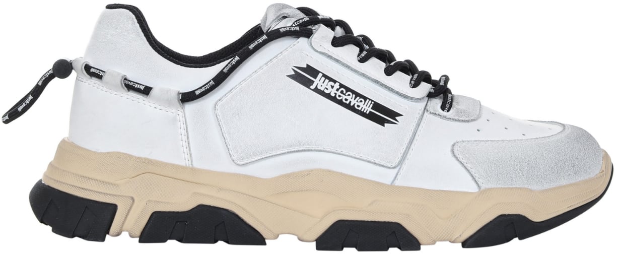 Just Cavalli Sneakers White Wit