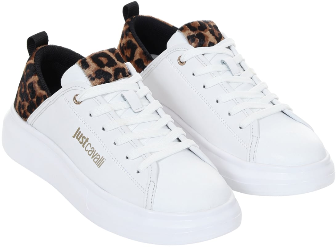 Just Cavalli Sneakers White Wit
