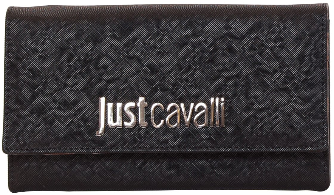 Just Cavalli Wallets Black Zwart