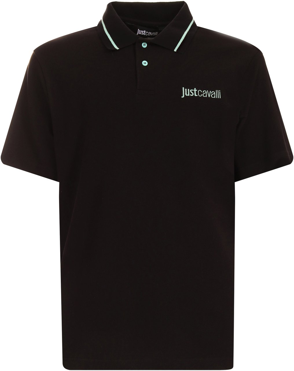 Just Cavalli T-Shirts And Polos Black Zwart