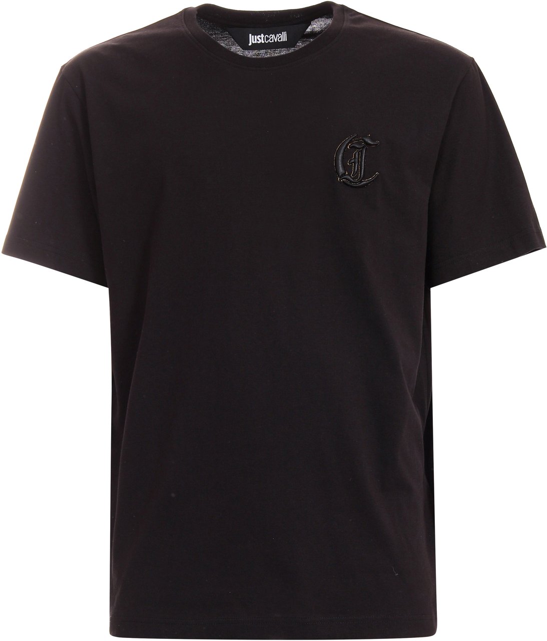 Just Cavalli T-Shirts And Polos Black Zwart
