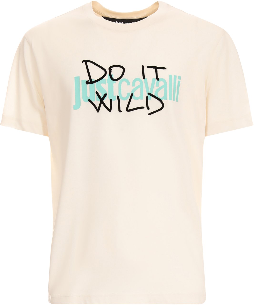 Just Cavalli T-Shirts And Polos Blue Blauw