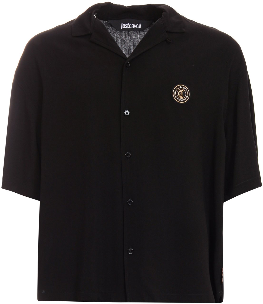 Just Cavalli Shirts Black Zwart