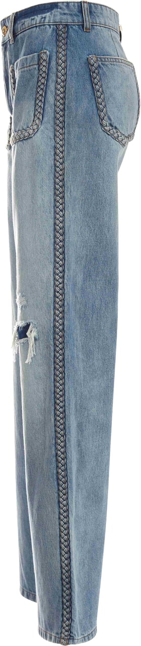 Just Cavalli Trousers Blue Blauw