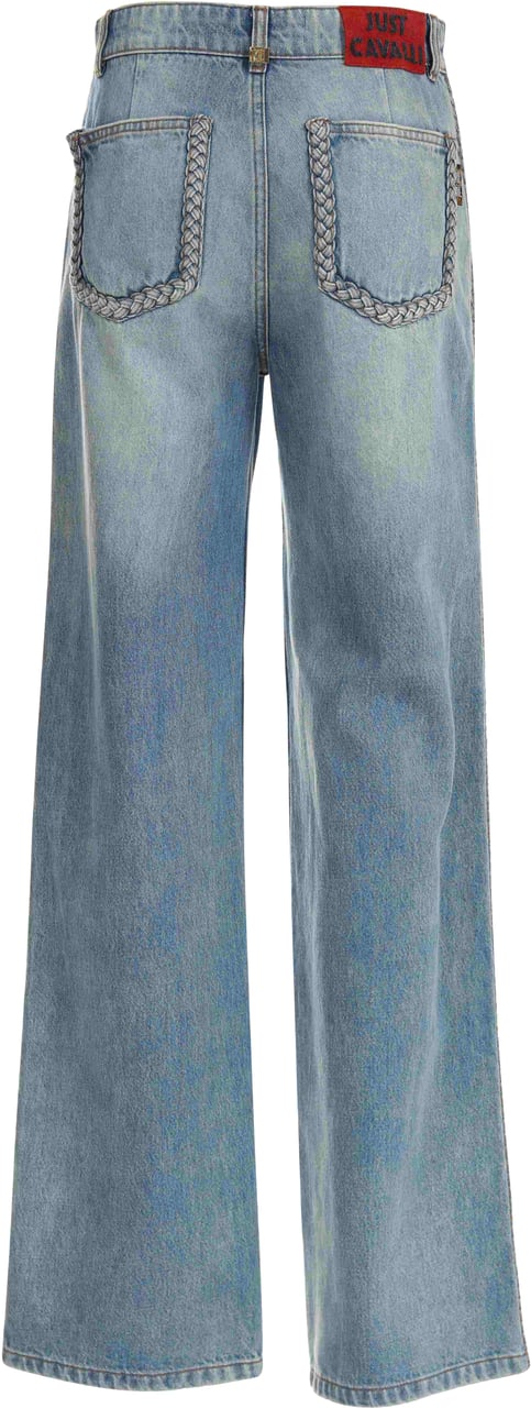 Just Cavalli Trousers Blue Blauw