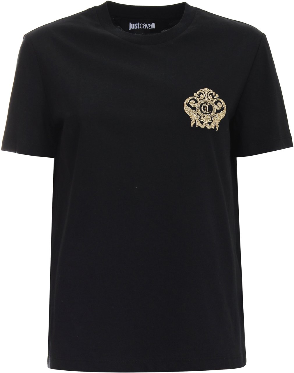 Just Cavalli T-Shirts And Polos Black Zwart