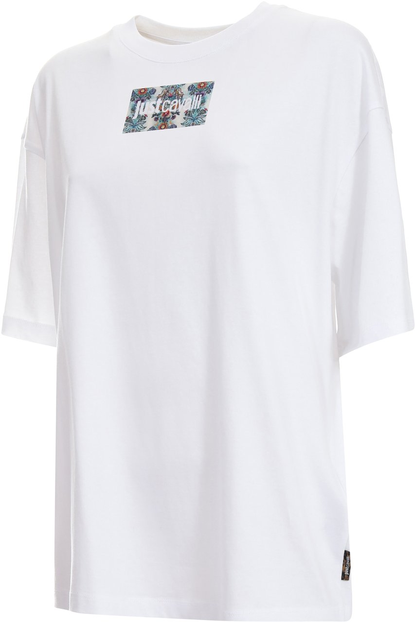 Just Cavalli T-Shirts And Polos White Wit